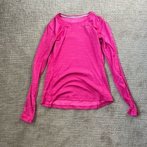 Pink Nike Running Long Sleeve Womens Small